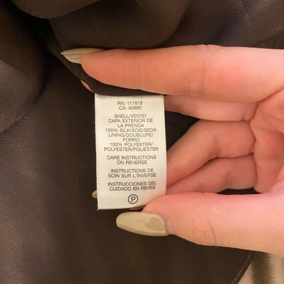 EUC 100% Silk Michael Kors Halter Top (size 4) - Picture 5 of 5